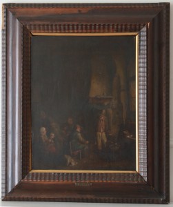 2 TABLA HOLANDESA siglo XVII -Interior-“VAN OSIADE”  (1)